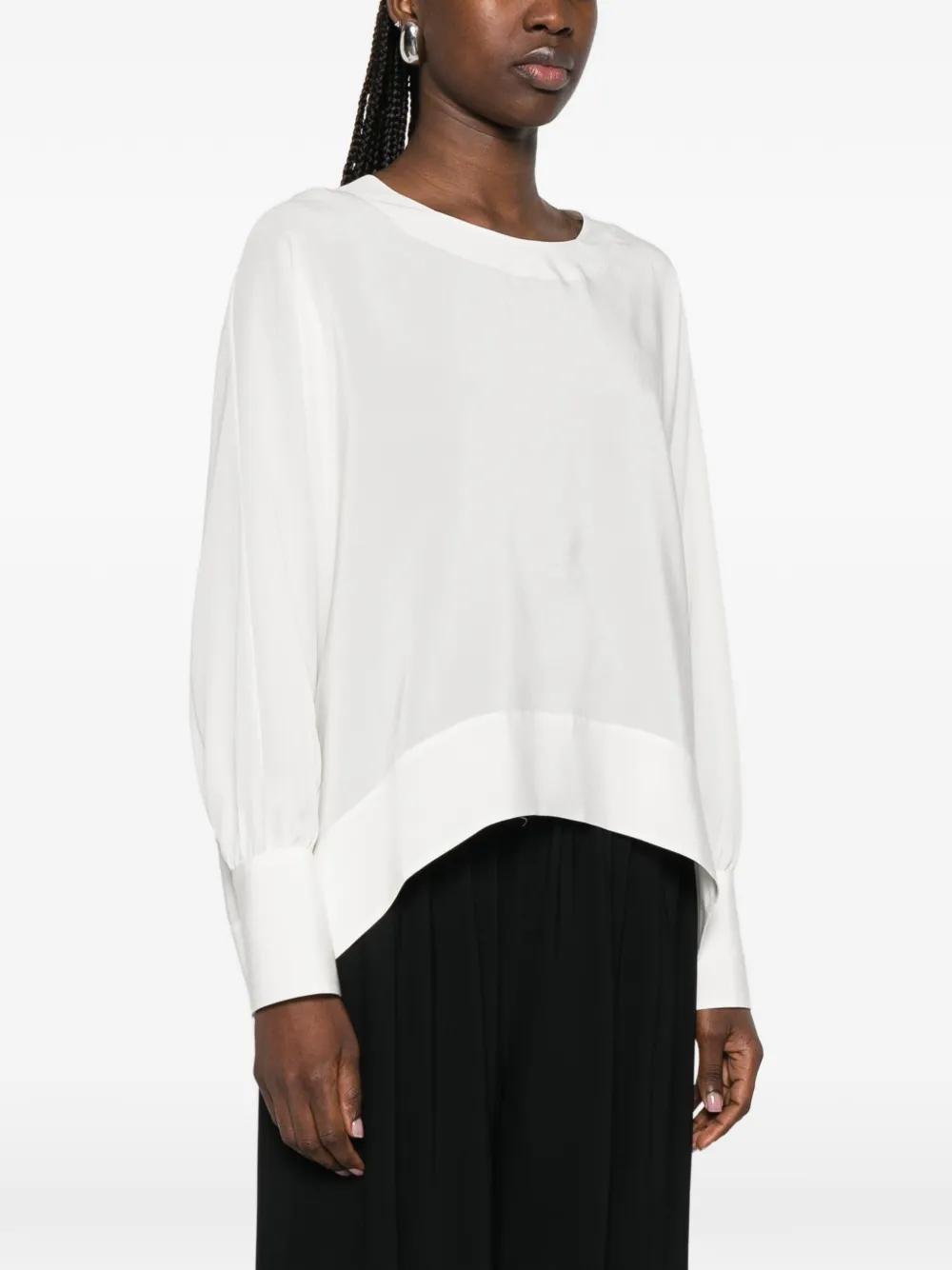 Cuff Silk Knitwear