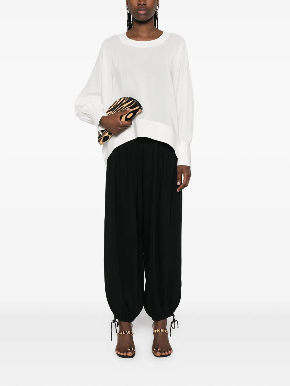 Cuff Silk Knitwear