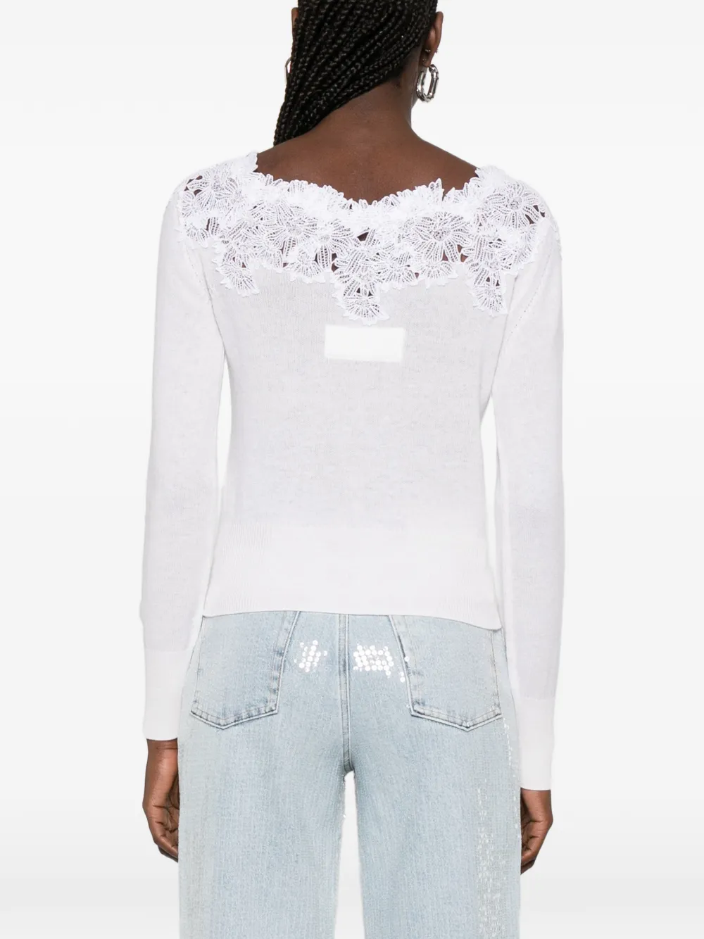 Ermanno Scervino Lace Cardigan | White | FARFETCH ID