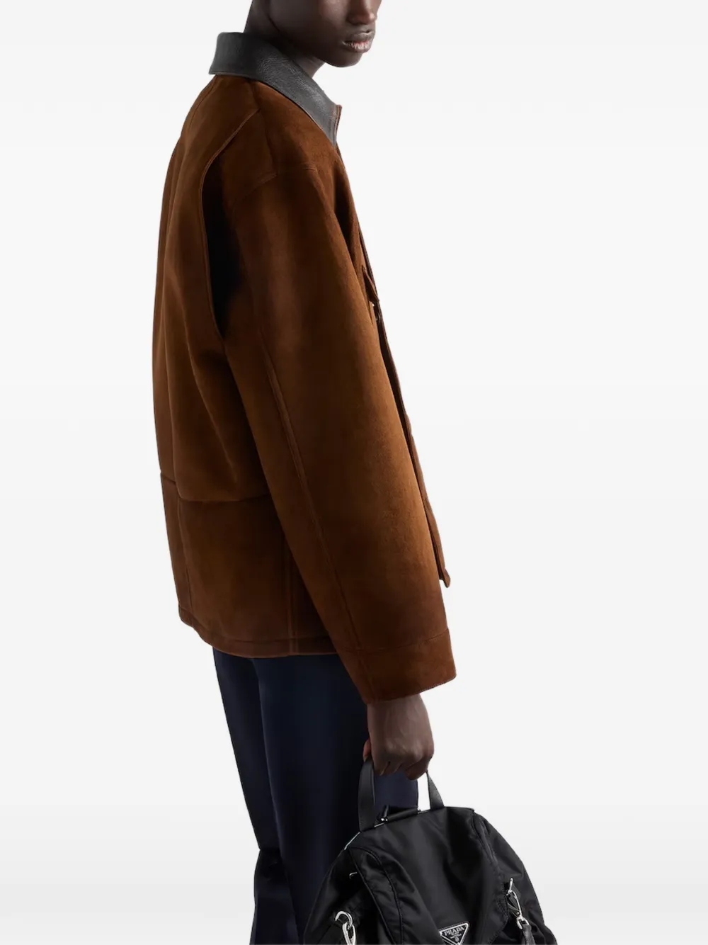 Prada Suède jack Bruin