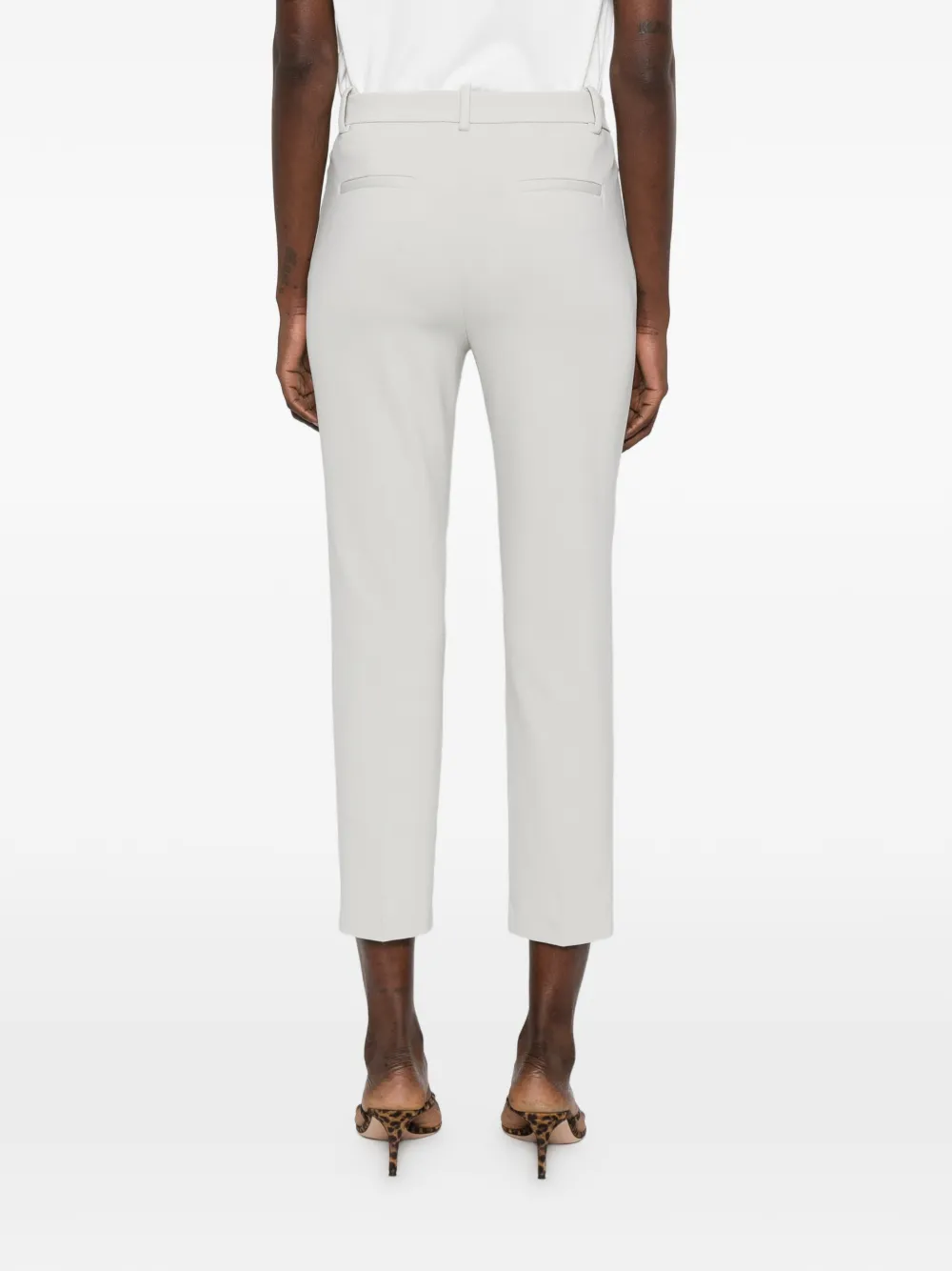 PINKO Cropped broek Grijs