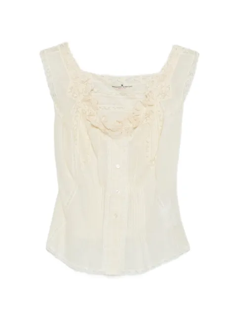 Ermanno Scervino lace embellished shirt