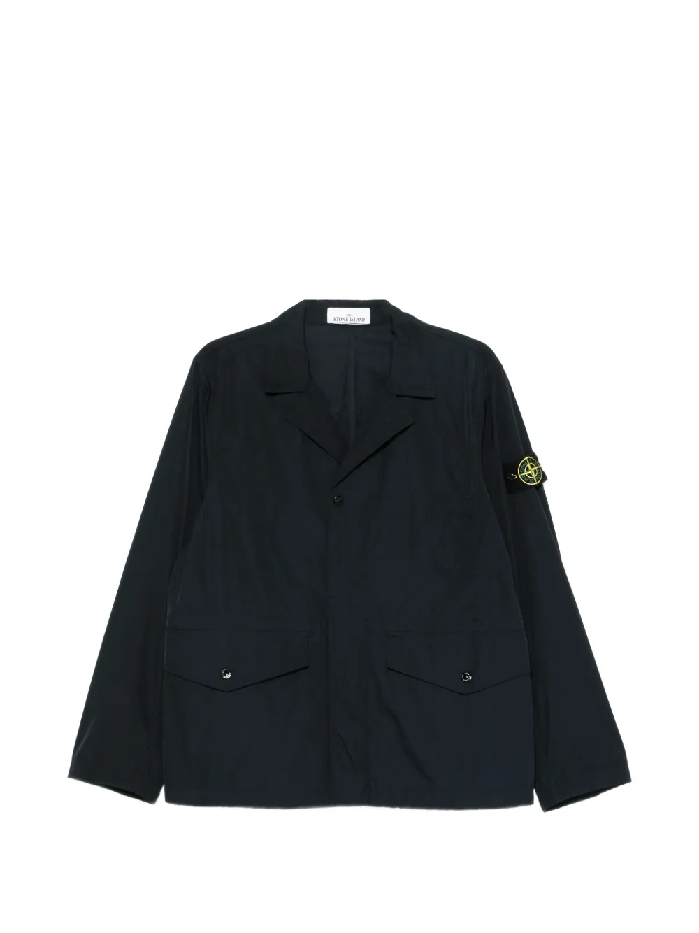 Stone Island button-fastening pocket jacket - Blu