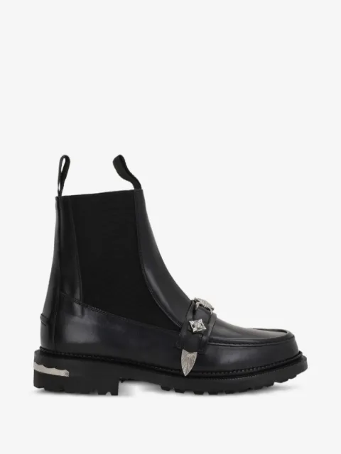 Toga Pulla studded-strap chelsea boots