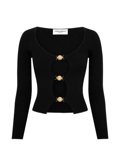 Marine Serre cut-out cardigan