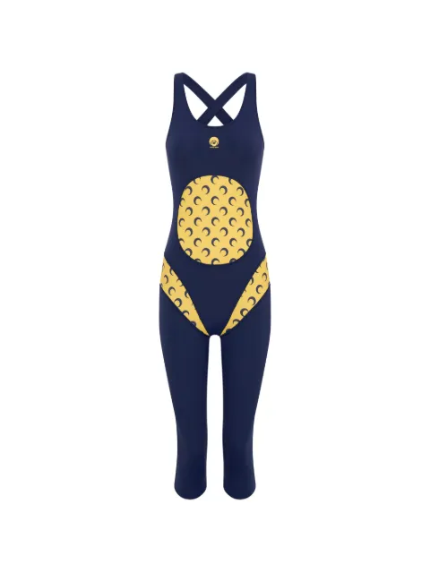Marine Serre Athleisure inserts leotards