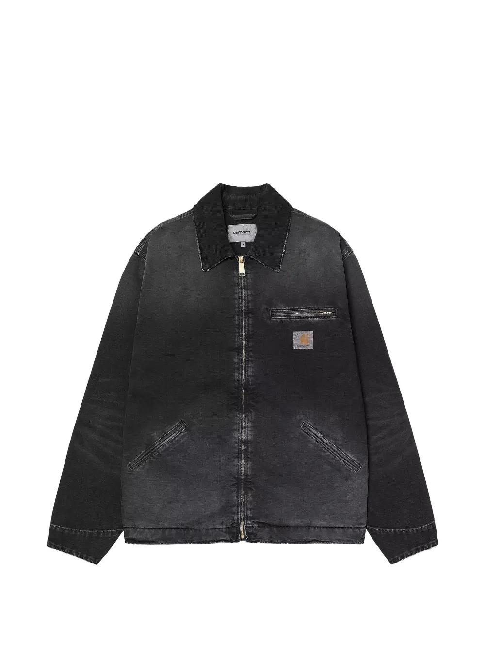 Carhartt WIP Jeansjacke mit Reißverschluss - Schwarz
