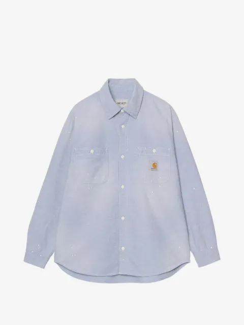 Carhartt WIP camisa con salpicaduras de pintura