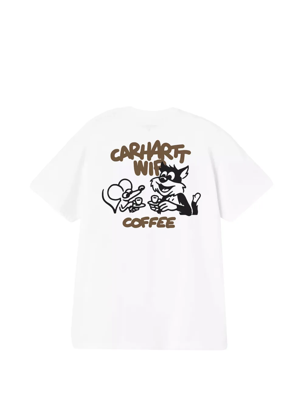 Carhartt WIP T-shirt met ronde hals Wit