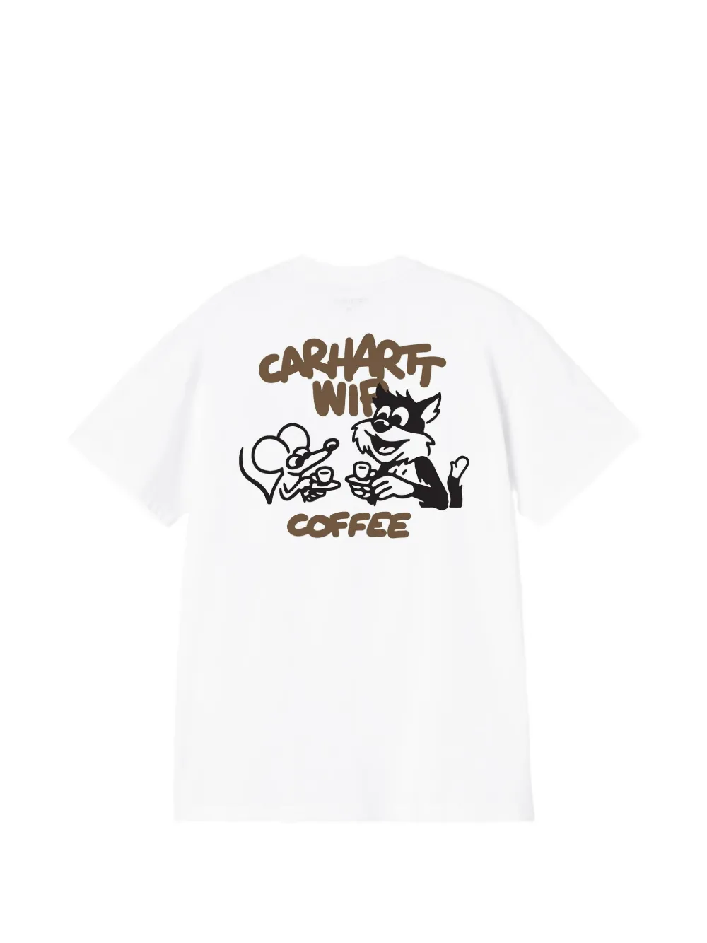 Carhartt WIP T-shirt met ronde hals Wit