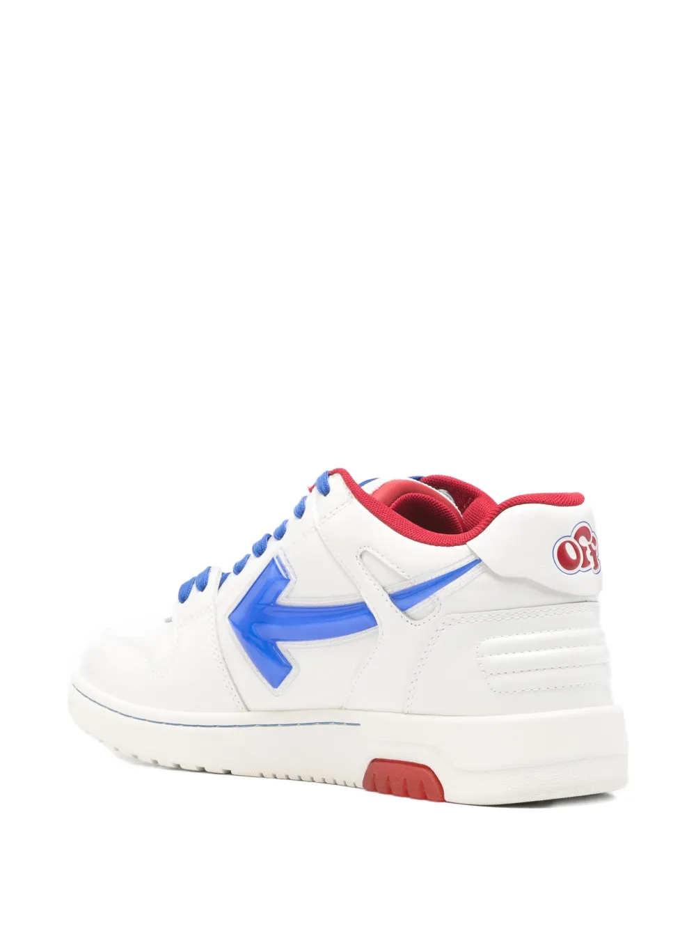 Off-White Out Of Office sneakers met pijldetail Wit