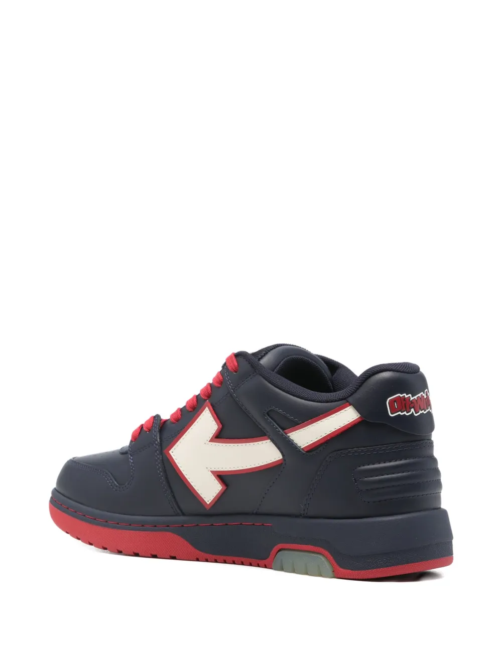 Off-White Out Of Office arrow-detail sneakers Blauw