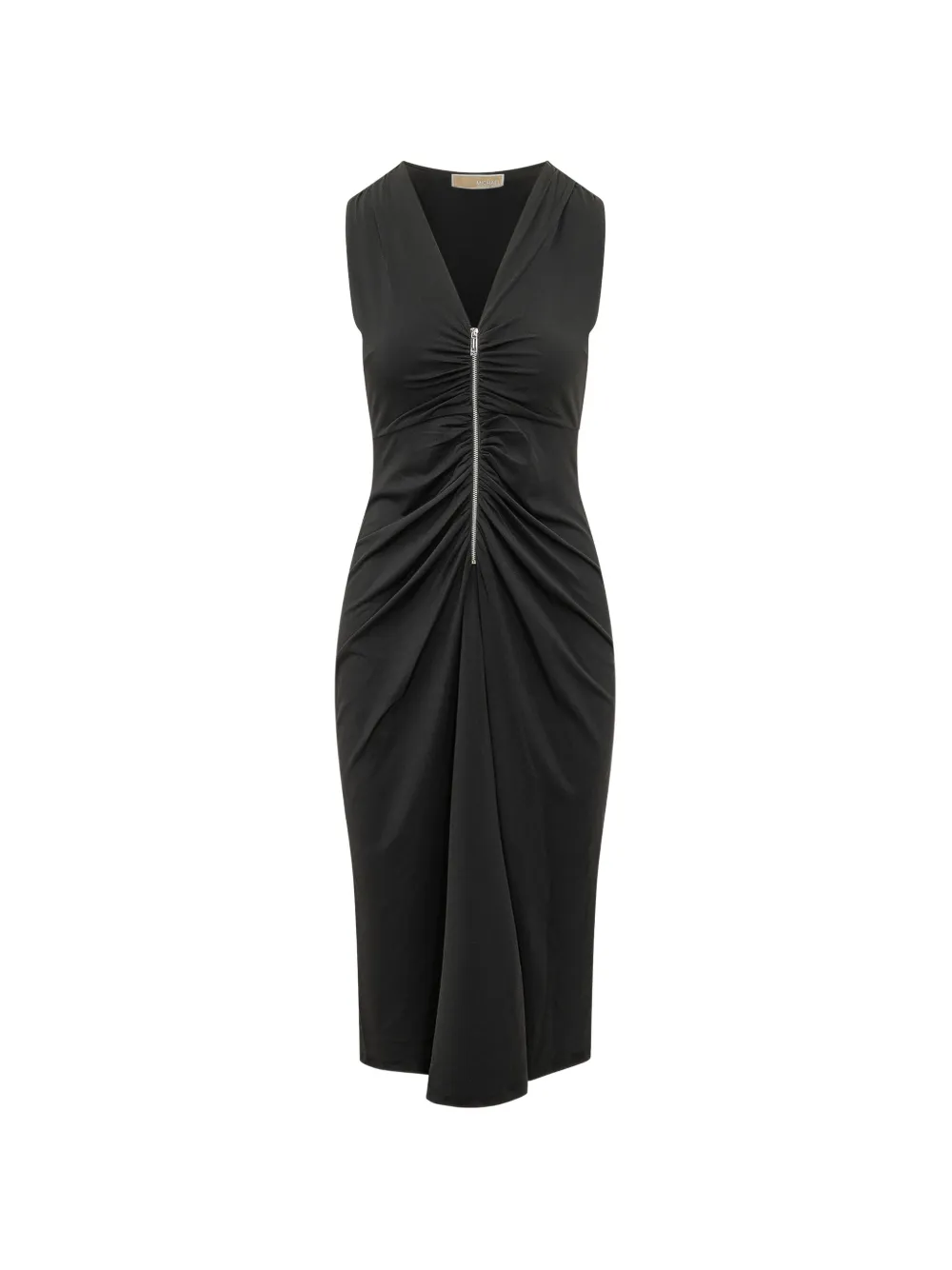 Michael Michael Kors zip midi dress - Nero