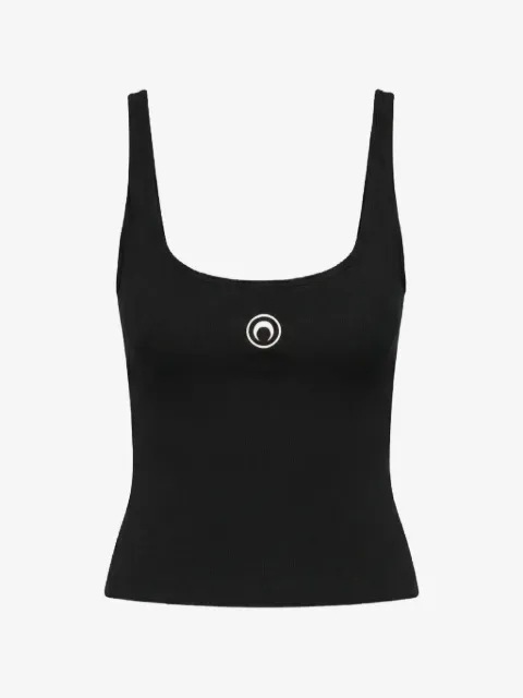 Marine Serre Crescent Moon cropped tank top