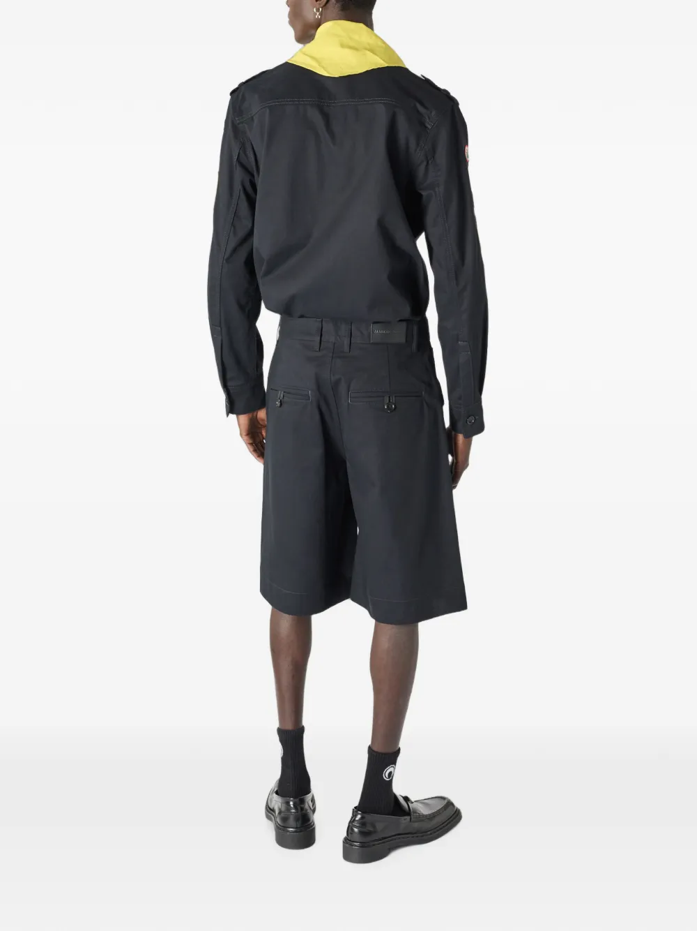 Marine Serre Bermuda shorts Blauw