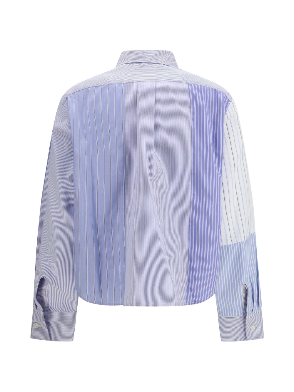  E.l.v Denim Emilie Striped Pocket Shirt - Blue 