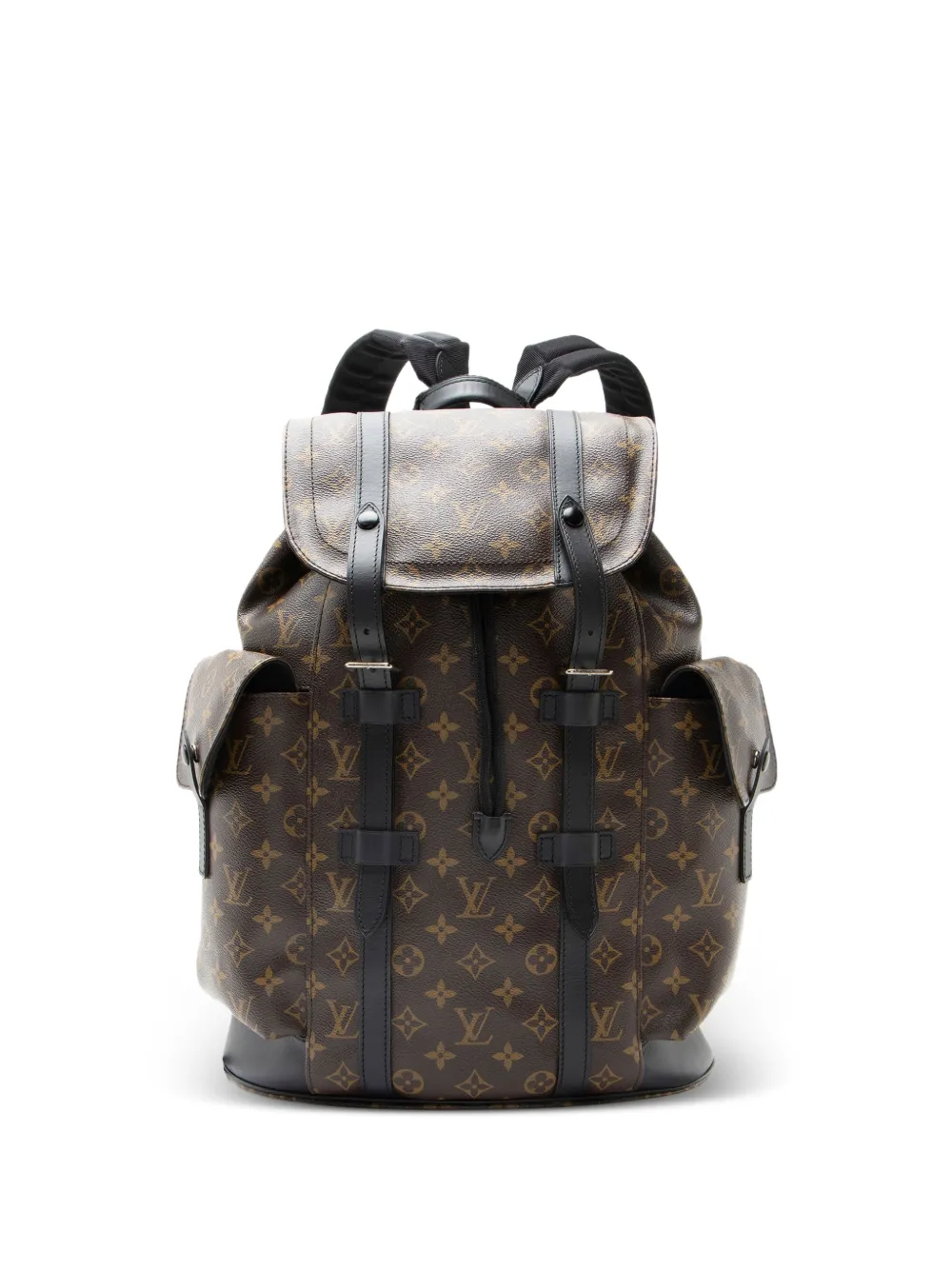 Louis Vuitton Pre-Owned Monogram Macassar Christopher PM backpack - Marrone
