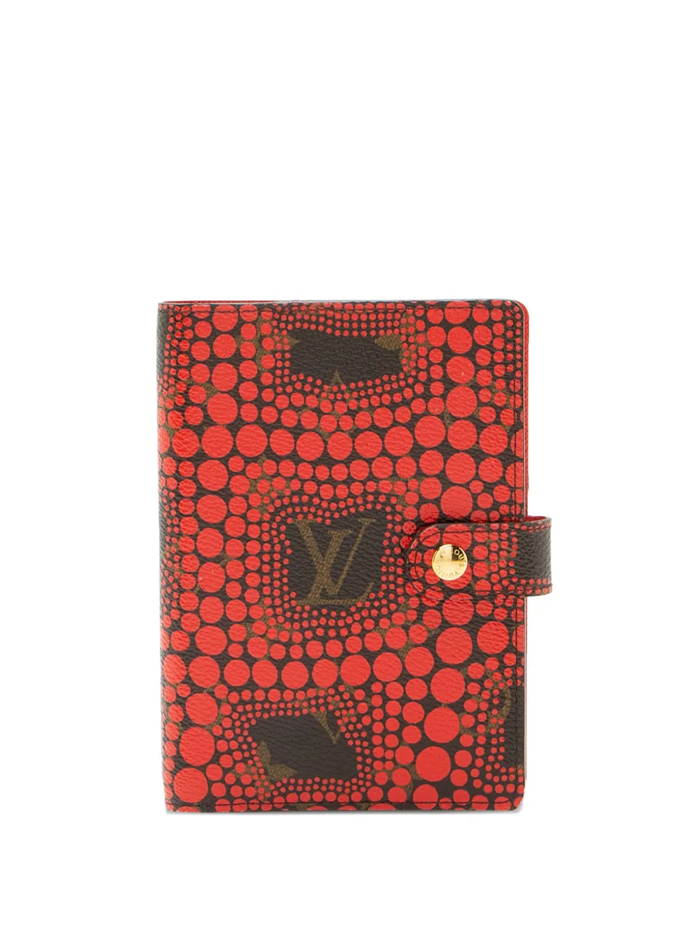 Louis Vuitton Pre-Owned Kusama agenda cover - Rosso