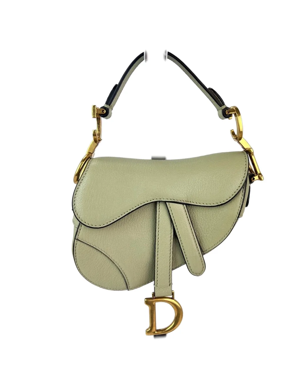 Christian Dior Pre-Owned Saddle removable-strap bag - Verde