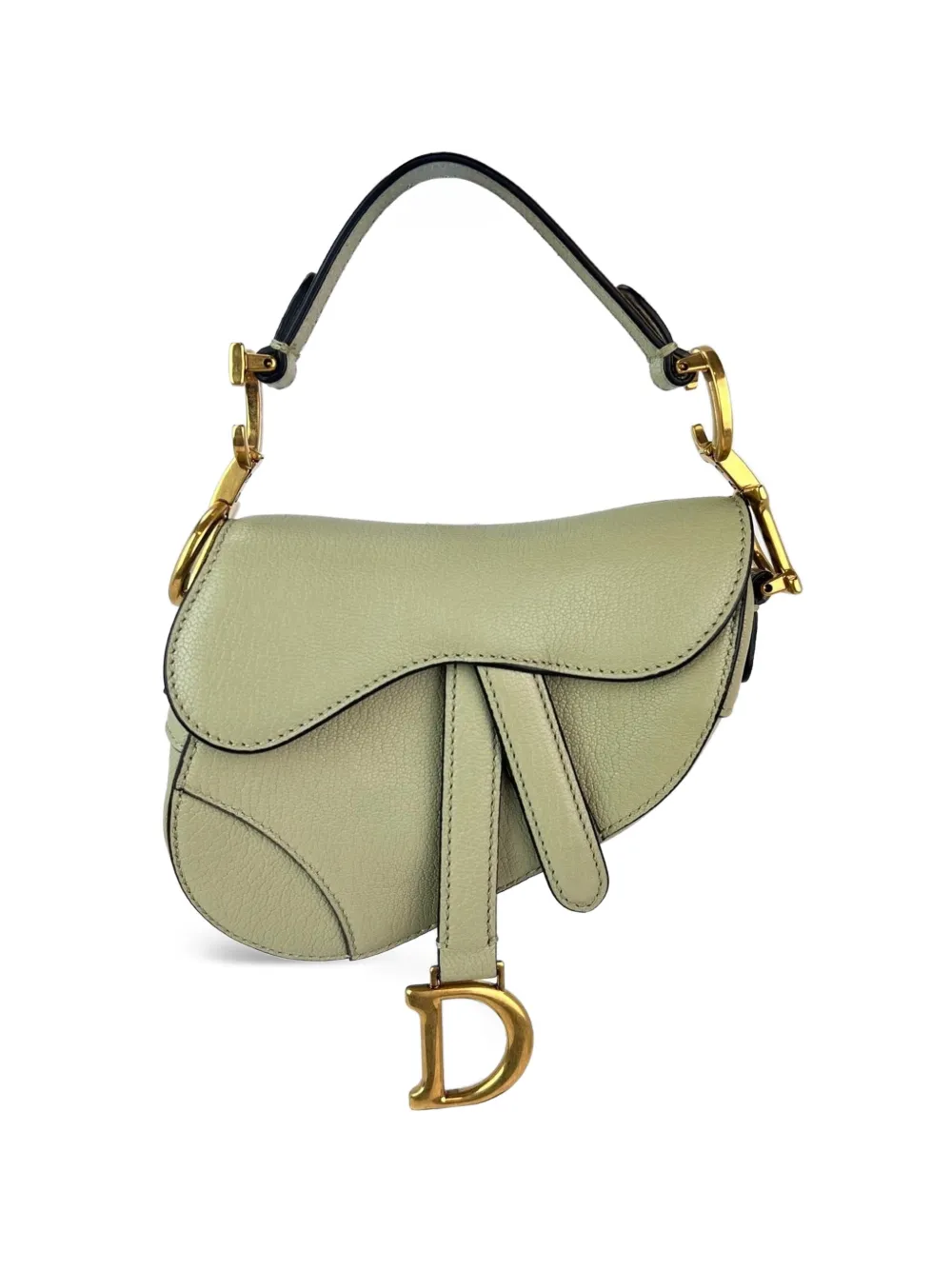 Christian Dior Pre-Owned Saddle removable-strap bag - Green
