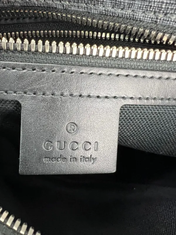 Gucci Pre-Owned GGパターン スタッズ メッセンジャーバッグ