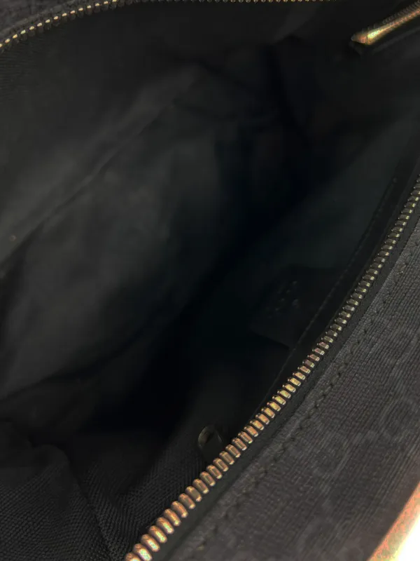 Gucci Pre-Owned GGパターン スタッズ メッセンジャーバッグ