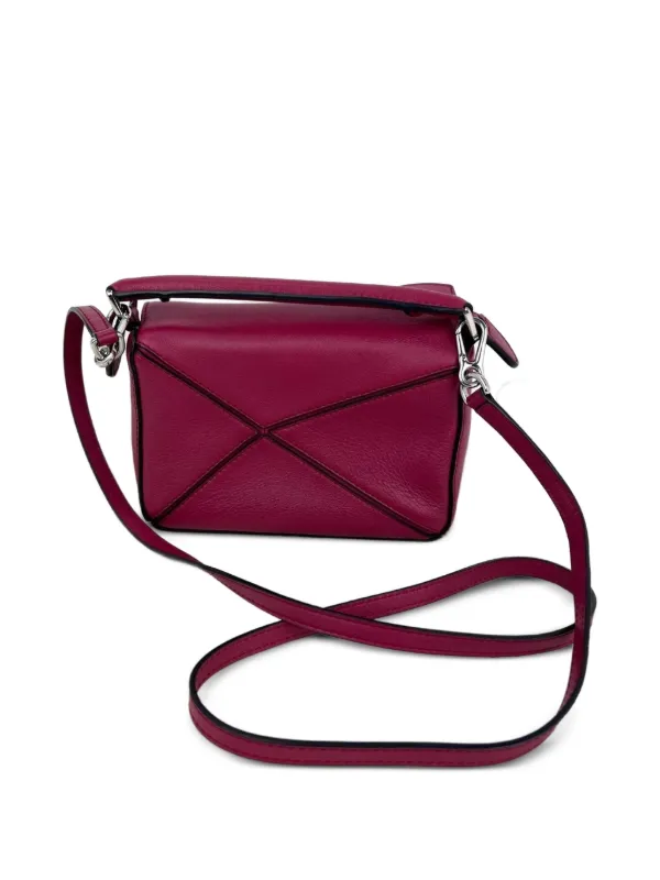 Loewe Pre-Owned パズル ショルダーバッグ ミニ | レッド | FARFETCH JP
