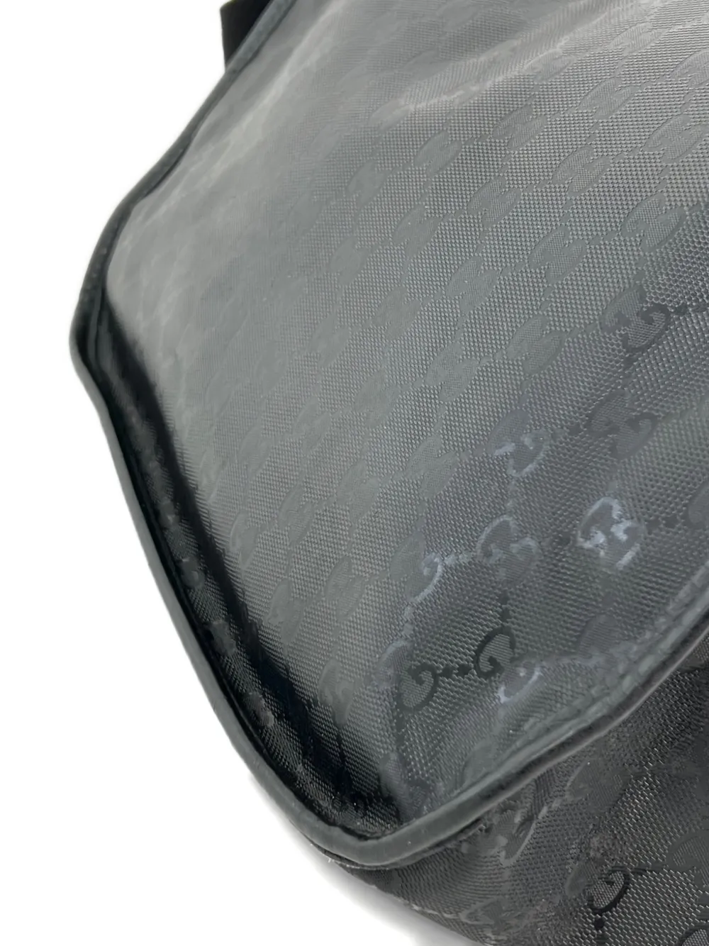 Gucci Pre-Owned GGパターン メッセンジャーバッグ | ブラック