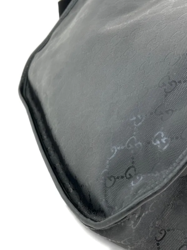 Gucci Pre-Owned GGパターン メッセンジャーバッグ | ブラック