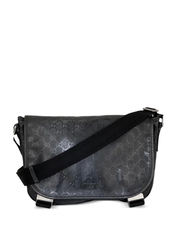 Gucci GGパターン メッセンジャーバッグ Gucci Pre-Owned GGパターン メッセンジャーバッグ | ブラック