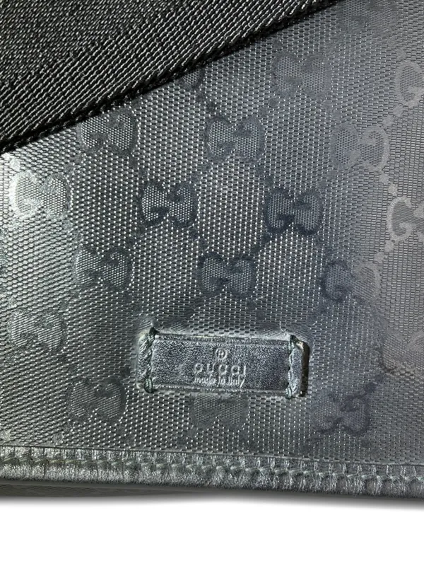 Gucci Pre-Owned GGパターン メッセンジャーバッグ | ブラック