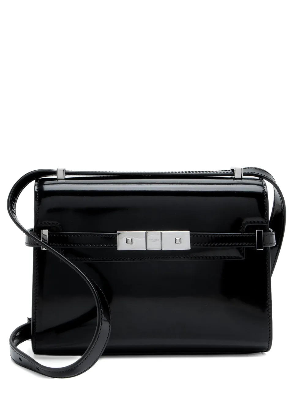 Saint Laurent Pre-Owned 2023 mini Manhattan shoulder bag - Nero