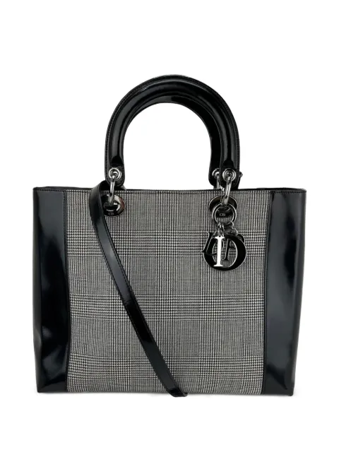 Christian Dior Pre-Owned bolsa Lady Dior grande