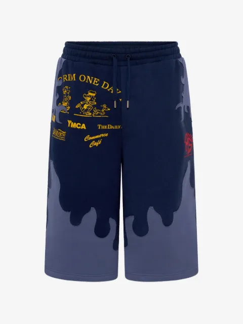 Marine Serre パッチワーク ショートパンツ