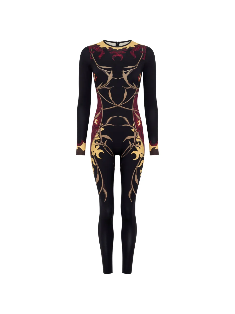 Marine Serre printed jumpsuit - Nero