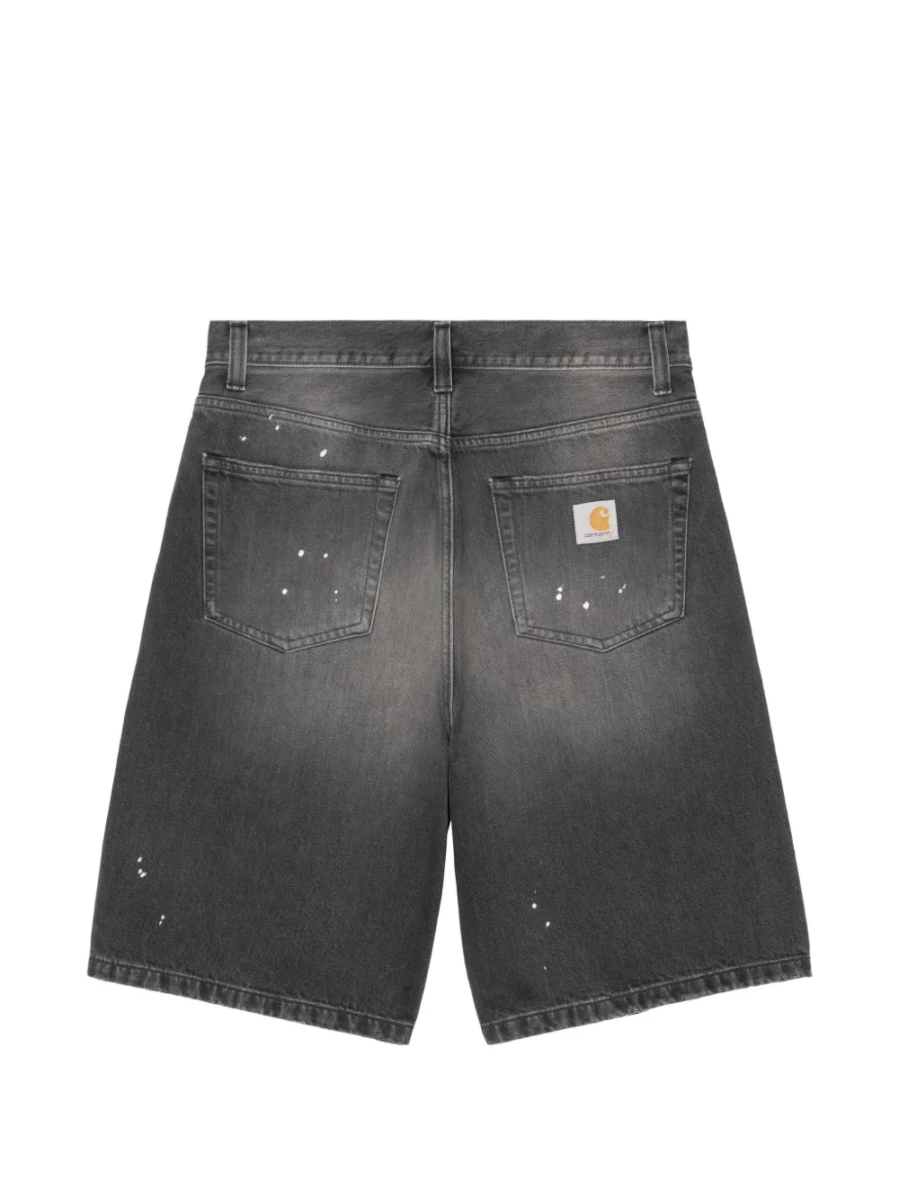  Carhartt Wip Pantalones Cortos Landon Con Efecto Lavado - Negro 
