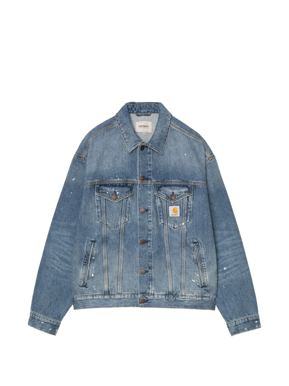 Carhartt WIP Denim jack Blauw