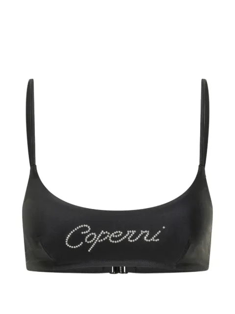 Coperni logo-embellishment bikini top