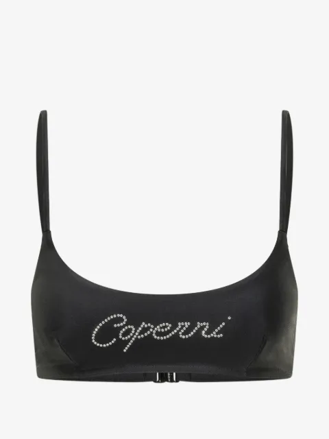 Coperni Top bikini con logo