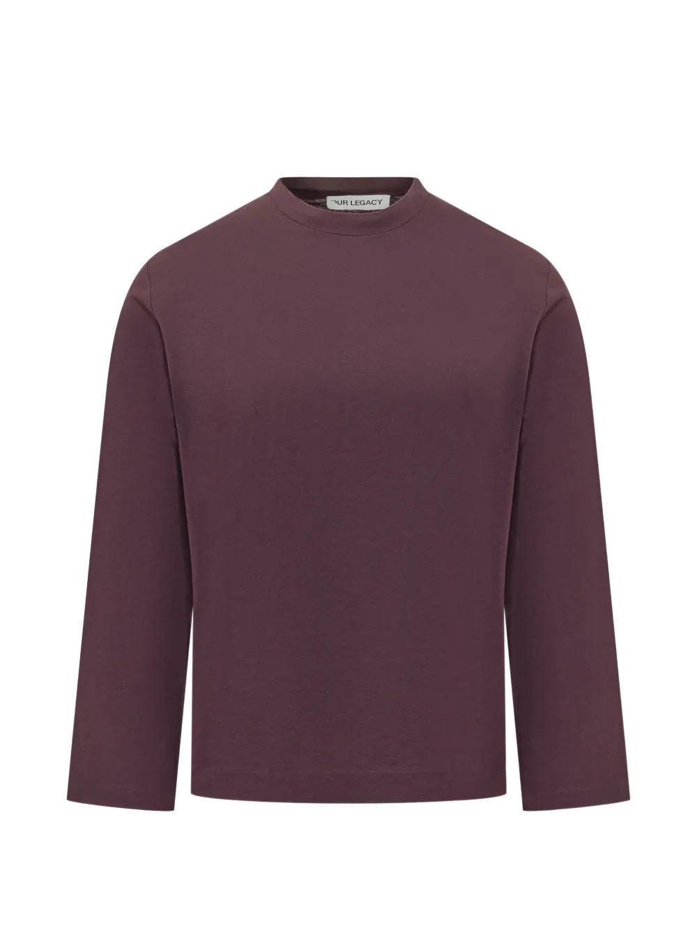OUR LEGACY box longsleeve t-shirt - Viola