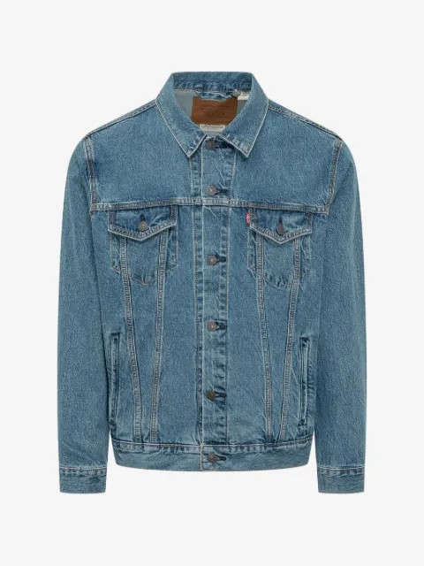 Levi's button denim trucker jacket