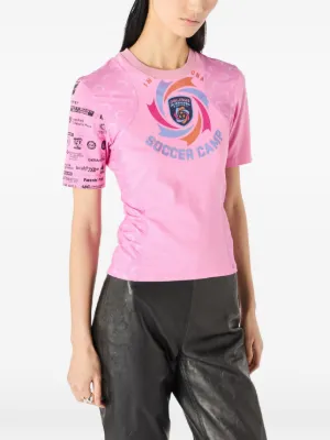 Marine Serre ムーンプリント Tシャツ | ホワイト | FARFETCH JP