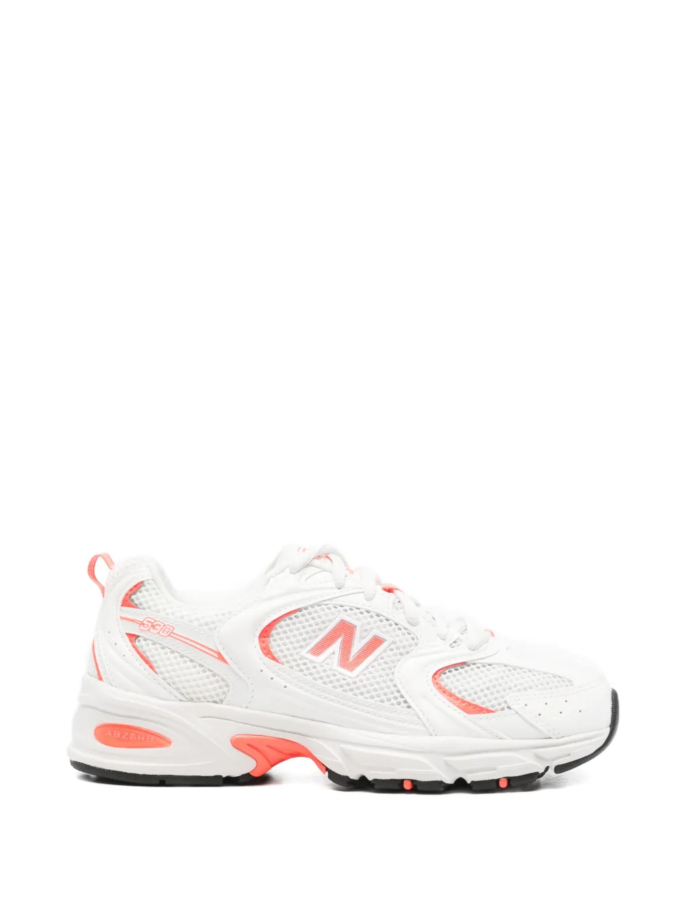New Balance logo-detail sneakers - Bianco
