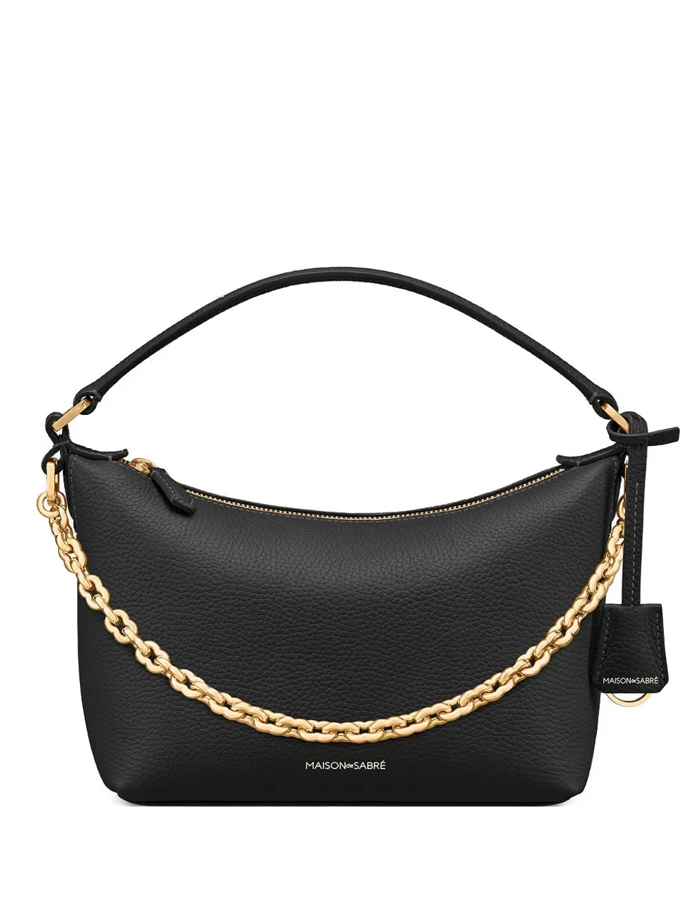 MAISON de SABRÉ chain soft tote bag - Nero