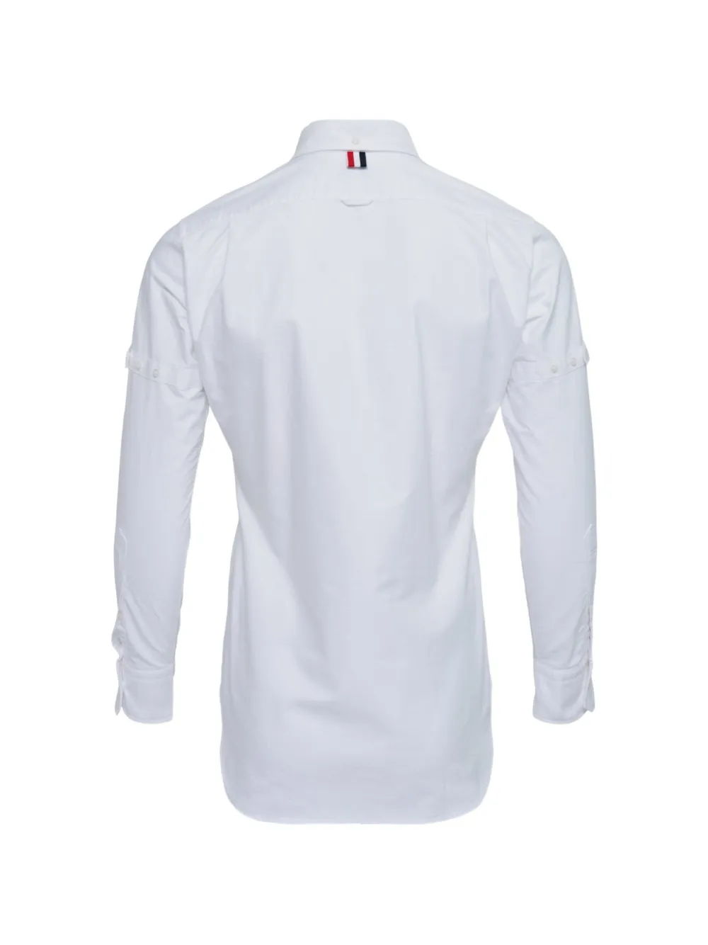 Thom Browne button-down long-sleeve shirt - Wit