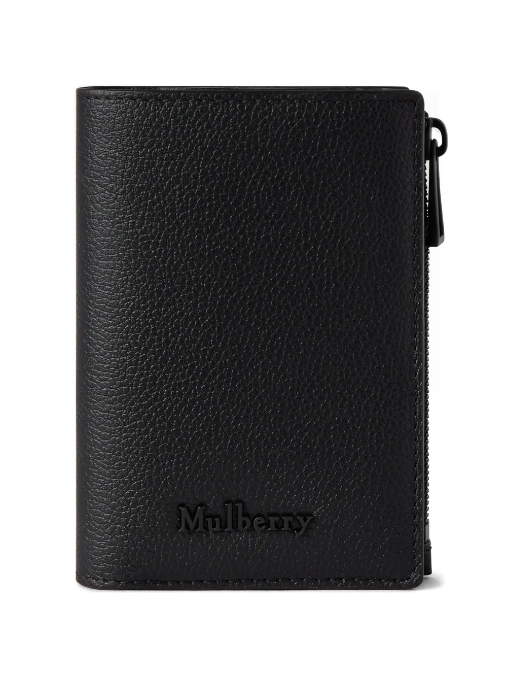Mulberry snap-fastening compact wallet | Black | Image 1