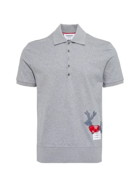 Thom Browne short-sleeve polo shirt