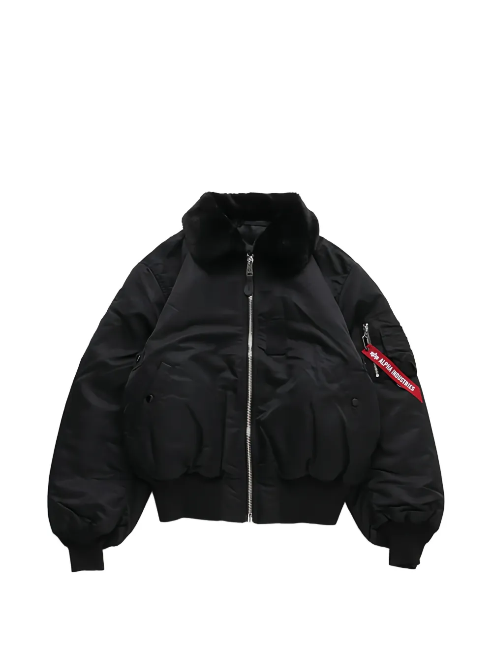 Mastermind Japan zip-up bomber jacket - Black