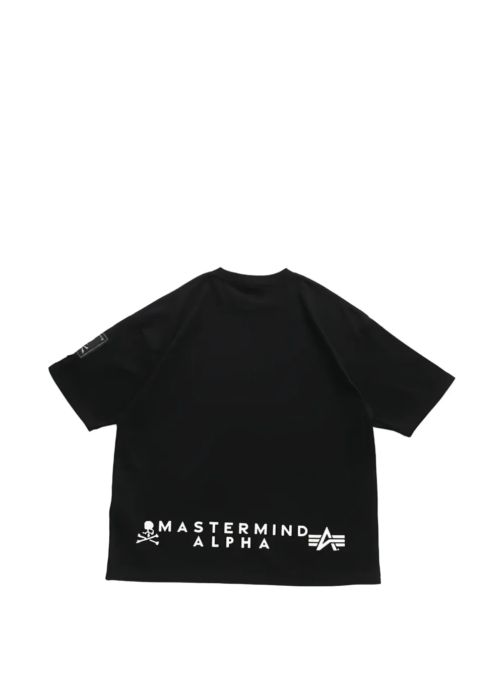 Mastermind Japan logo-print T-shirt - Zwart