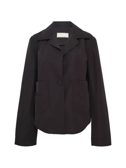 LITKOVSKA notched-lapel cropped jacket